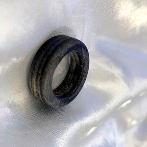 Women’s Size 8 Handmade Wood Ring